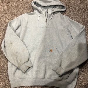 Carhartt half zip sweatshirt